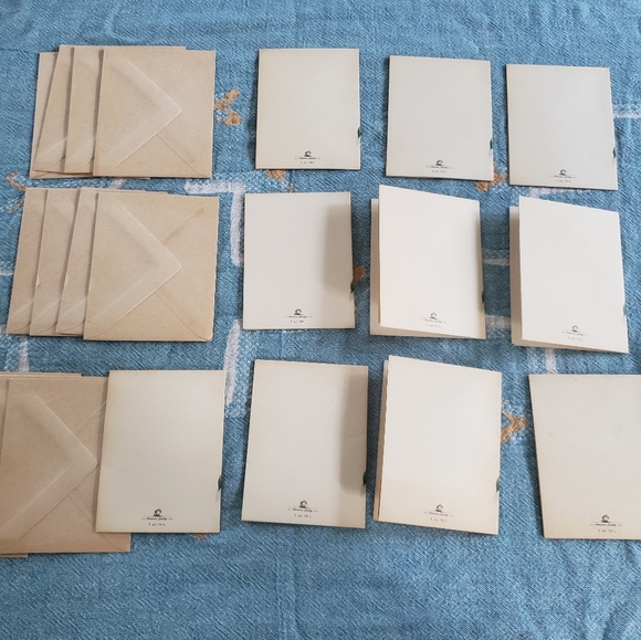 Vintage Floral Thank You Cards Set of 10 - Picture 7 of 8